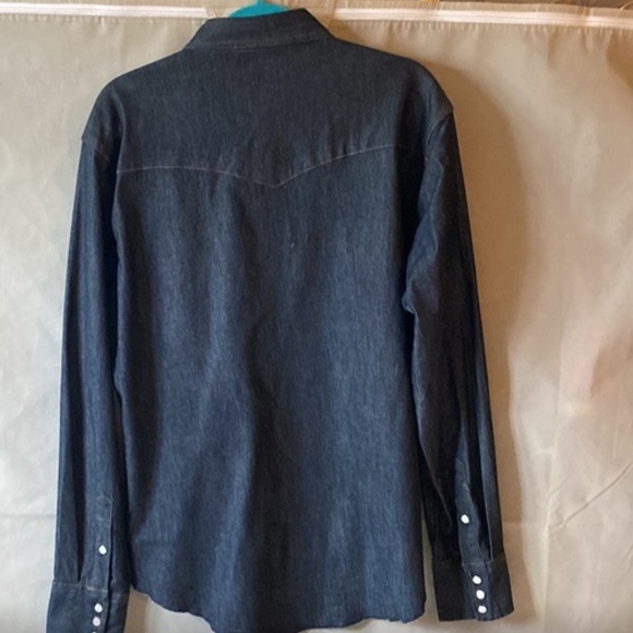 Wrangler Button Down Shirt Size L - Picture 6 of 6